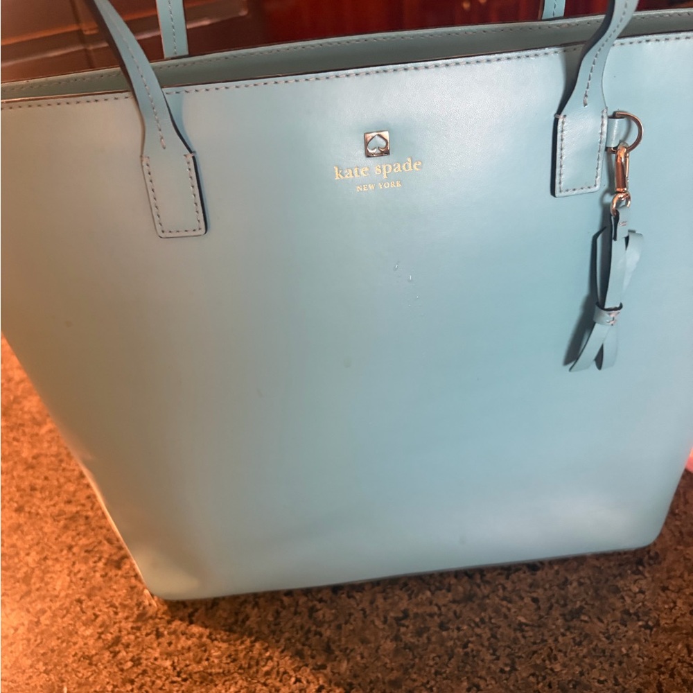 Kate Spade Light Blue Tote Bag